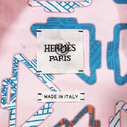 Hermes Tatersales Long Beach Windbreaker Long Coat All Pattern 34 Orange