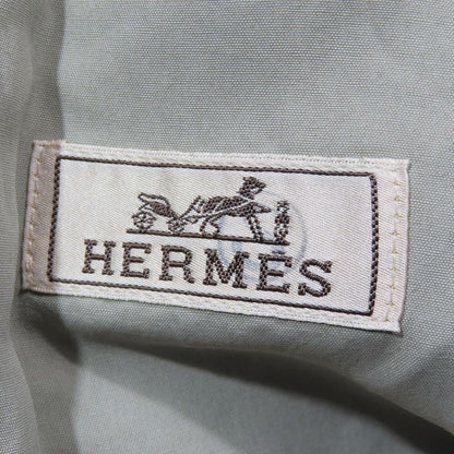 Hermes Series Button Zip Up Vest Jacket Sleeveless Light 50 Gray