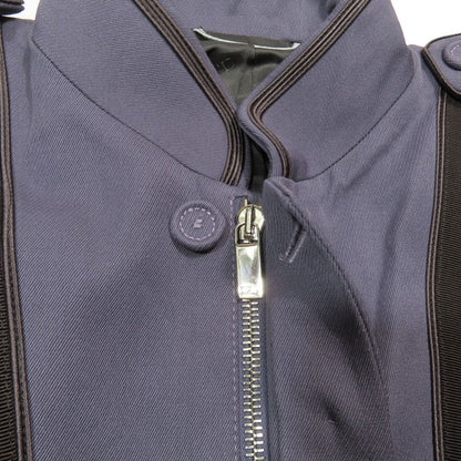 Dior Military Napoleon Jacket Bonaparte Embroidery Fully Lined Center Vent 48