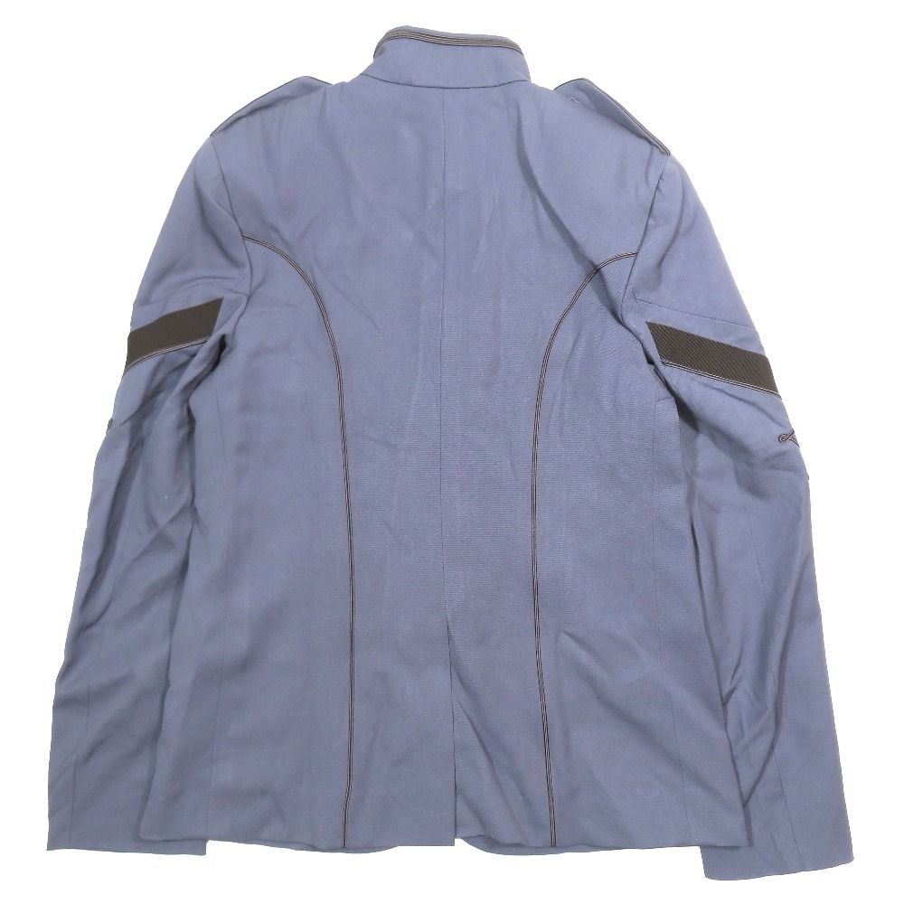 Dior Military Napoleon Jacket Bonaparte Embroidery Fully Lined Center Vent 48