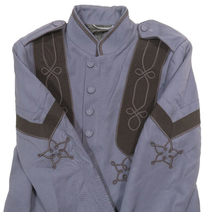 Dior Military Napoleon Jacket Bonaparte Embroidery Fully Lined Center Vent 48