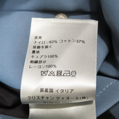 Dior Kenny Scharf Nylon Mod Coat Logo Embroidery Hoodie 48 Blue