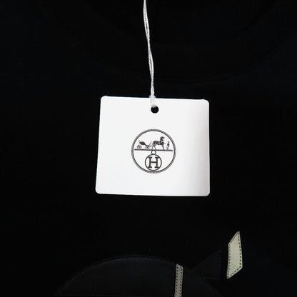 Hermes Chevaux en Symetrie Sweatshirt Shirt Brushed Lining Sheepskin Trim
