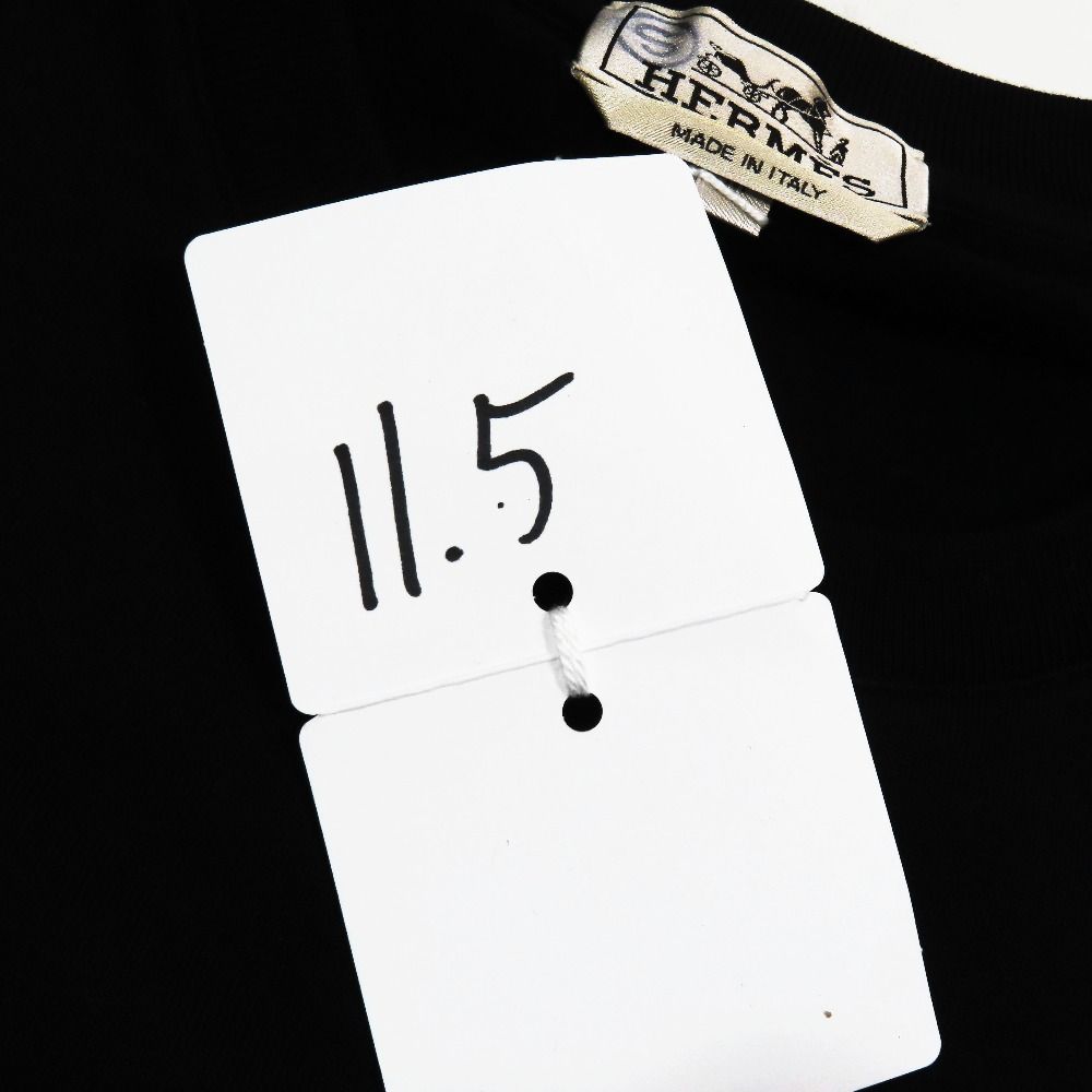 Hermes Chevaux en Symetrie Sweatshirt Shirt Brushed Lining Sheepskin Trim