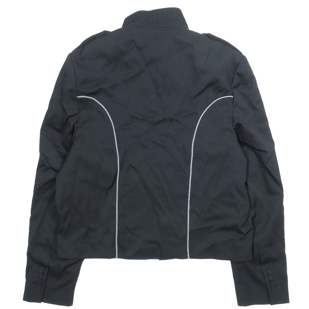 Dior Napoleon Jacket Double Breasted Short Coat Cropped Wool Cashmere Long