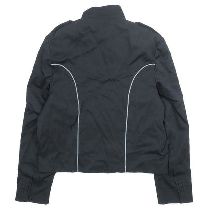 Dior Napoleon Jacket Double Breasted Short Coat Cropped Wool Cashmere Long