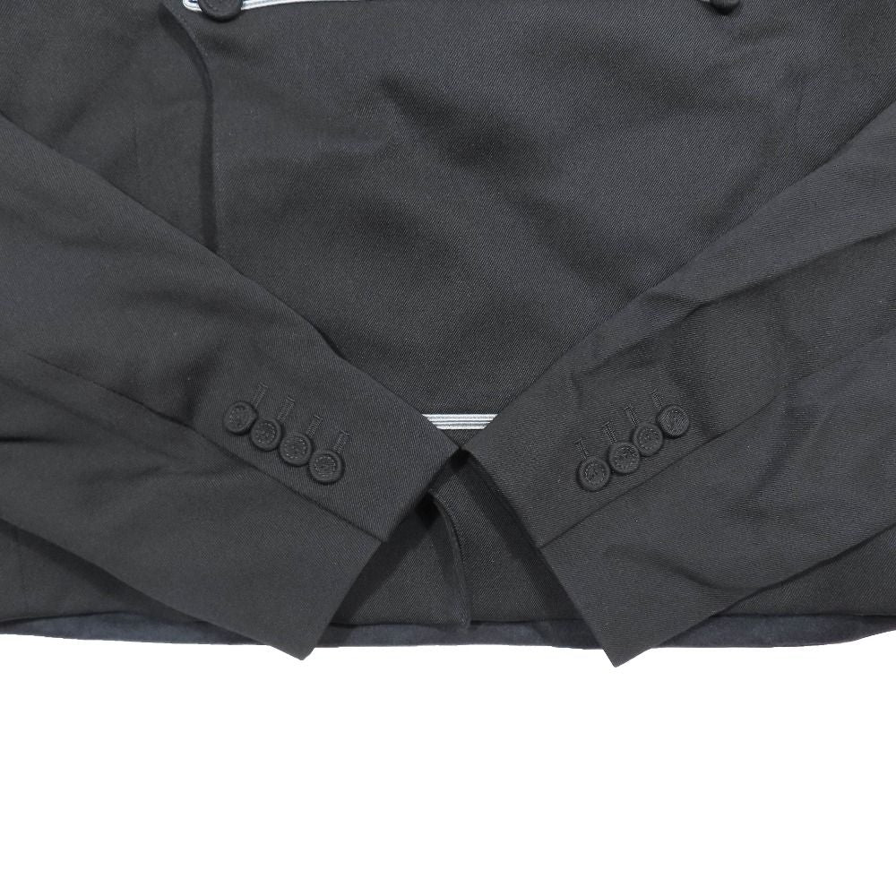 Dior Napoleon Jacket Double Breasted Short Coat Cropped Wool Cashmere Long