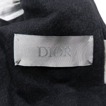 Dior Napoleon Jacket Double Breasted Short Coat Cropped Wool Cashmere Long