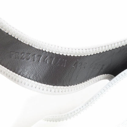 Hermes Giorno Sandals Shoes Technical Jersey Velcro 42.5 Gray Black