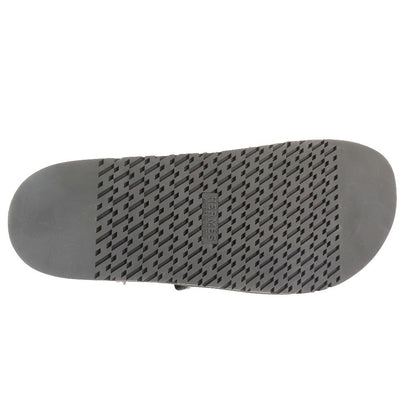 Hermes Giorno Sandals Shoes Technical Jersey Velcro 42.5 Gray Black