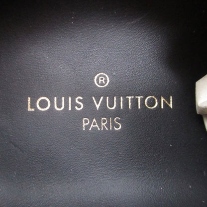 Louis Vuitton Monogram Davis Shoes Thick Sole Platform Lace Up Leather