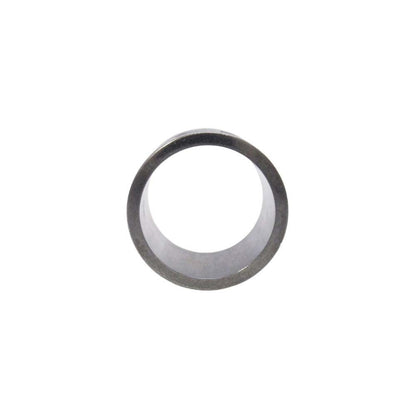 Gucci Black Coating Wide Ring 925 Cutout Logo Silver