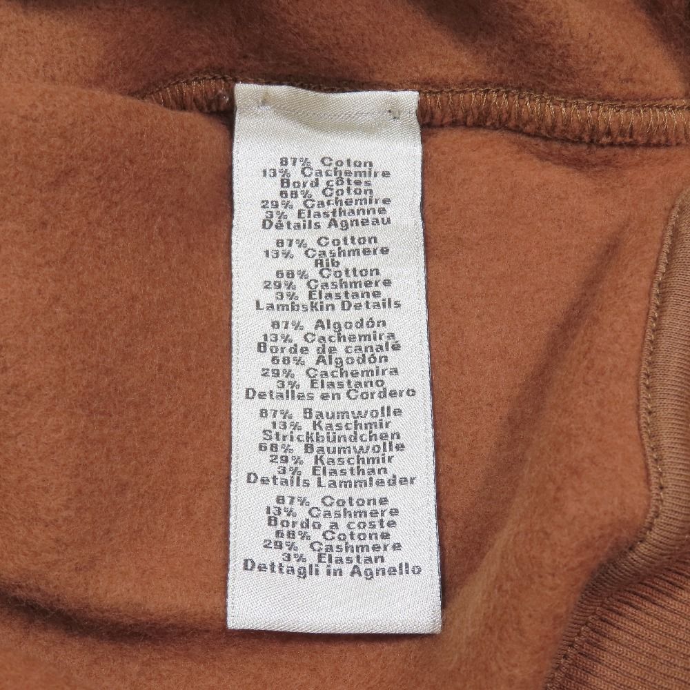 Hermes Sweatshirt Trainers Long Sleeve Crew Neck Kangal Pocket Brushed Lining