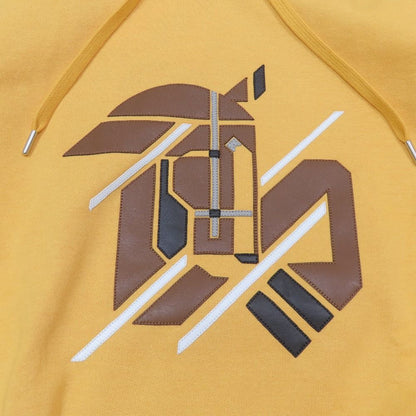 Hermes Chevaux en Symetrie Pullover Hoodie Sweatshirt Long Sleeve Brushed