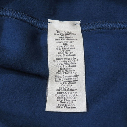 Hermes Run Sweatshirt Shirt Hline Brushed Lining Top Side Line Trainers M Blue