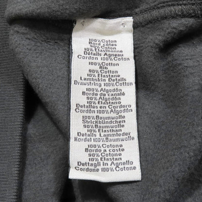 Hermes Etriers Decales Armor Detail Leather Patch Hoodie Sweatshirt Brushed