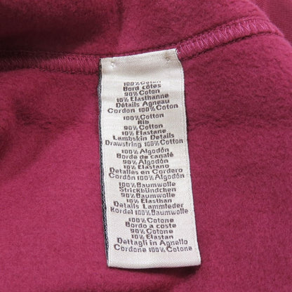 Hermes Etriers Decales Armor de Carre Leather Patch Hoodie Brushed Lining Wine