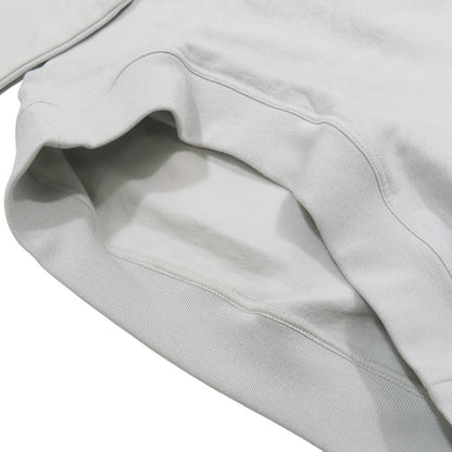 Hermes Run Sweatshirt Shirt Hline Brushed Lining Top Side Line XS Light Blue