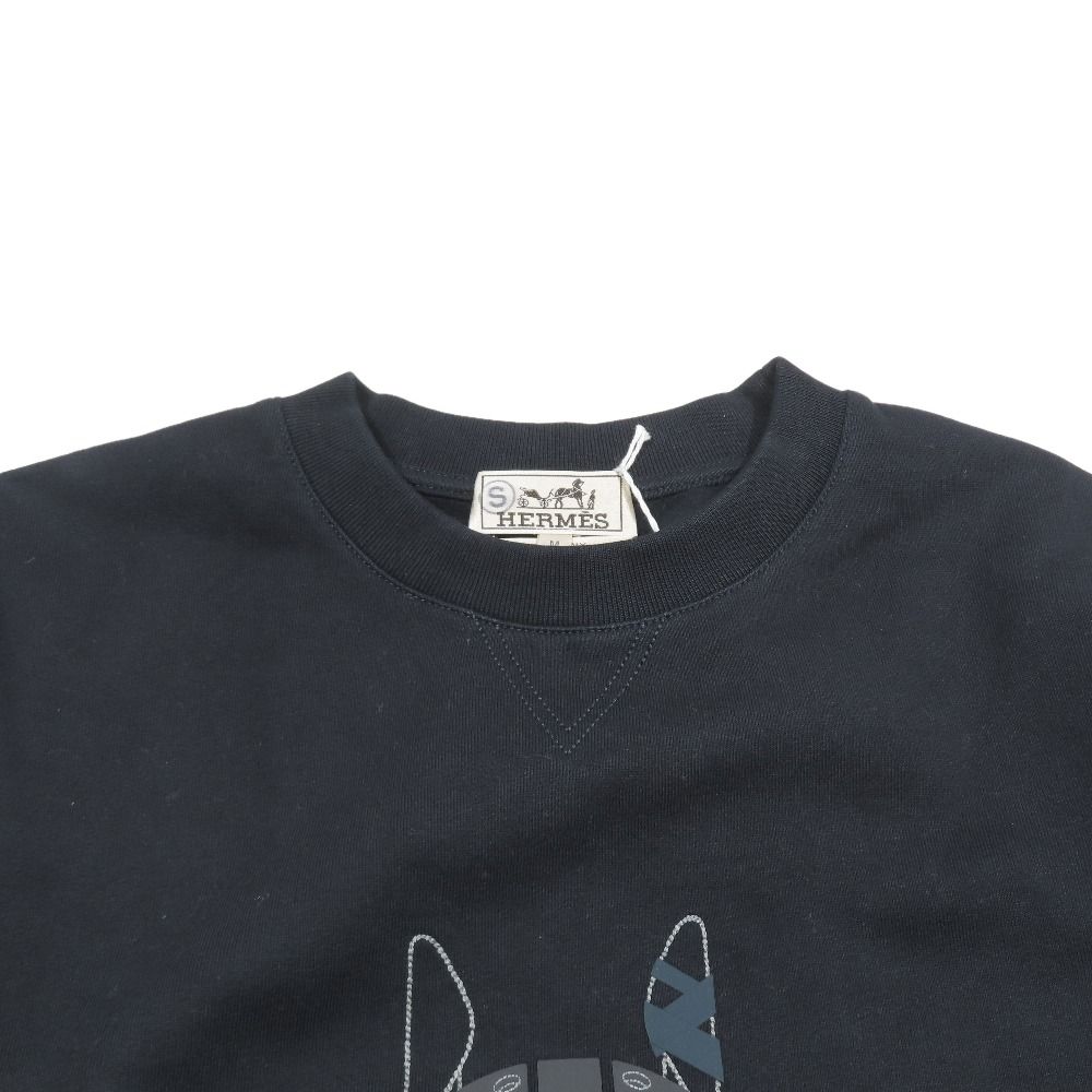 Hermes Quarterb'h Quarter Bash Sweatshirt Pullover Trainers Top Brushed Lining
