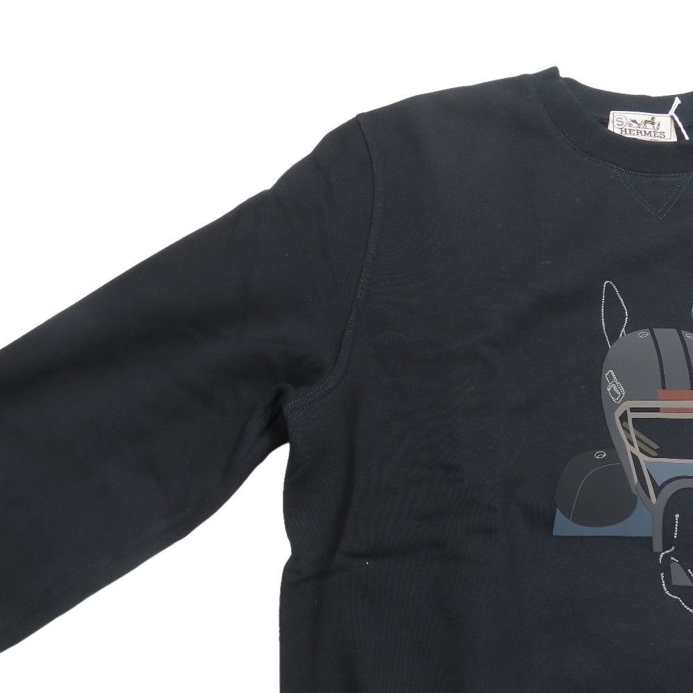 Hermes Quarterb'h Quarter Bash Sweatshirt Pullover Trainers Top Brushed Lining