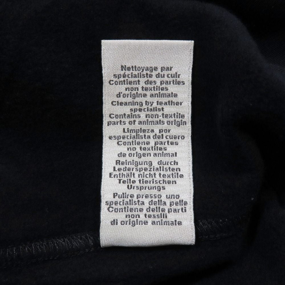 Hermes Etriers Decales Armor Detail Leather Patch Hoodie Sweatshirt Brushed