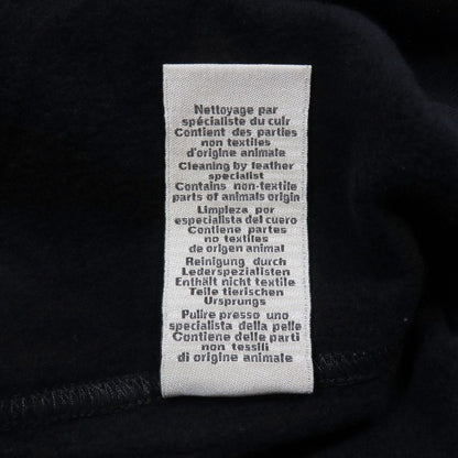 Hermes Etriers Decales Armor Detail Leather Patch Hoodie Sweatshirt Brushed