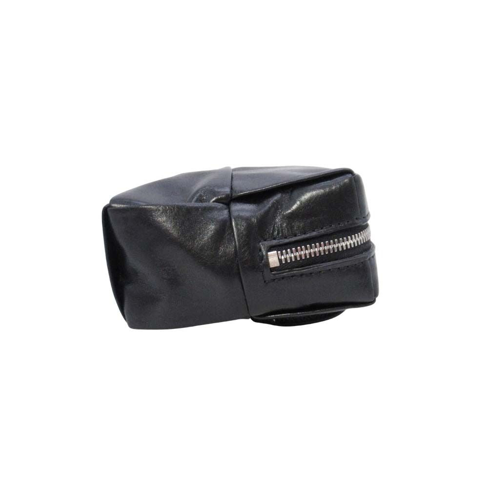 Bottega Veneta Maxi Intrecciato Leather Cassette Belt Pochette Pouch 95 cm Black