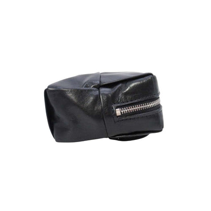 Bottega Veneta Maxi Intrecciato Leather Cassette Belt Pochette Pouch 95 cm Black