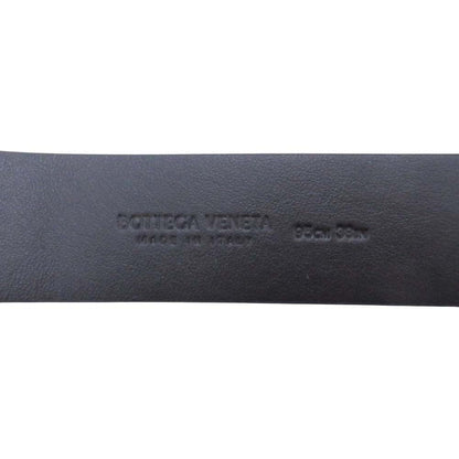 Bottega Veneta Maxi Intrecciato Leather Cassette Belt Pochette Pouch 95 cm Black
