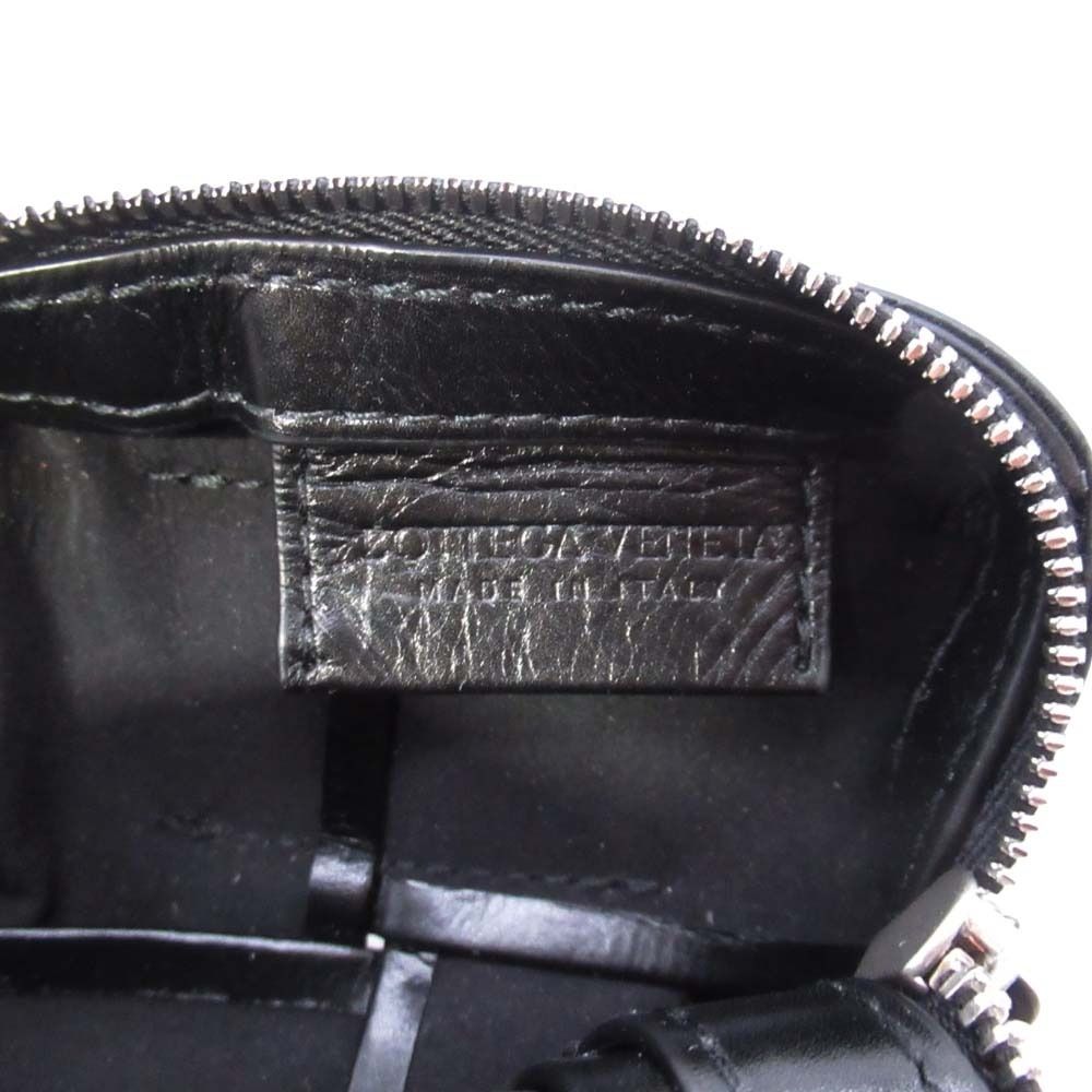 Bottega Veneta Maxi Intrecciato Leather Cassette Belt Pochette Pouch 95 cm Black
