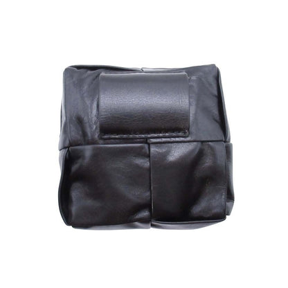 Bottega Veneta Maxi Intrecciato Leather Cassette Belt Pochette Pouch 95 cm Black