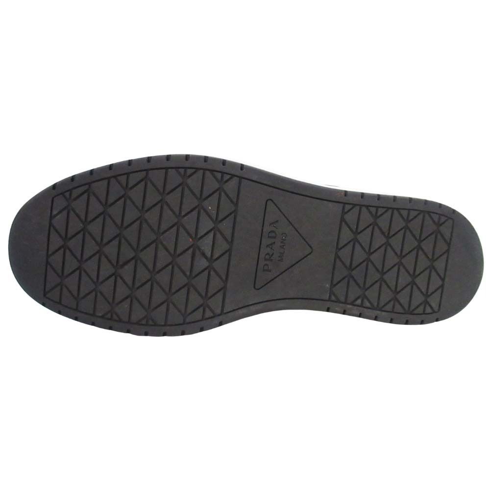 Prada Re-Nylon Triangle Logo Sneakers Shoes Plate 7 Black