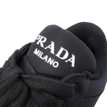 Prada Re-Nylon Triangle Logo Sneakers Shoes Plate 7 Black