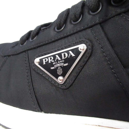Prada Re-Nylon Triangle Logo Sneakers Shoes Plate 7 Black