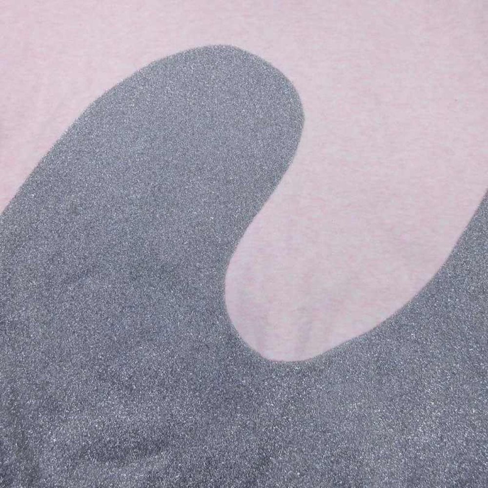 Dior Erl Lame Mix Sweatshirt Hoodie L Pink Silver