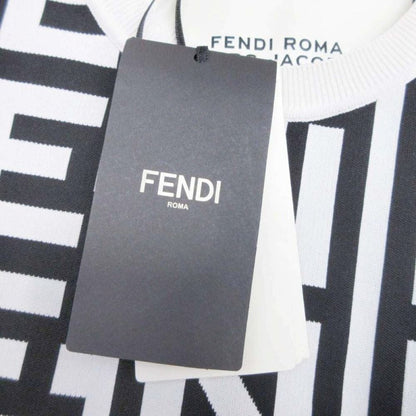 Fendi Logo Allover Knit Sweater Pullover Long Sleeve Capsule