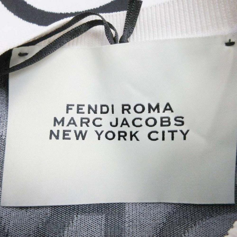 Fendi Logo Allover Knit Sweater Pullover Long Sleeve Capsule