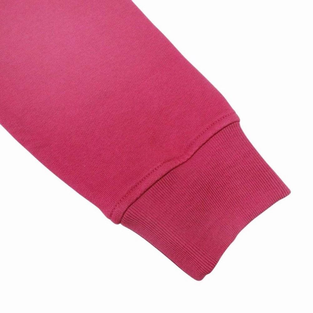 Hermes Etriers Decales Armor Detail Leather Patch Hoodie Brushed Lining S Red