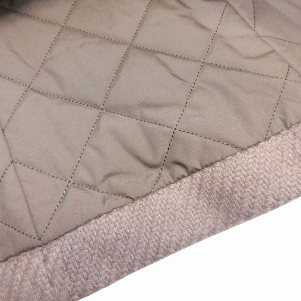Hermes Cashmere 100% Double Riders Jacket Coat Medle 38 Beige