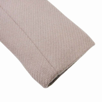 Hermes Cashmere 100% Double Riders Jacket Coat Medle 38 Beige