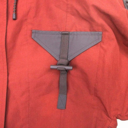 Hermes Short Jacket Outer Cropped Cotton Rave in the Desert 38 Brown