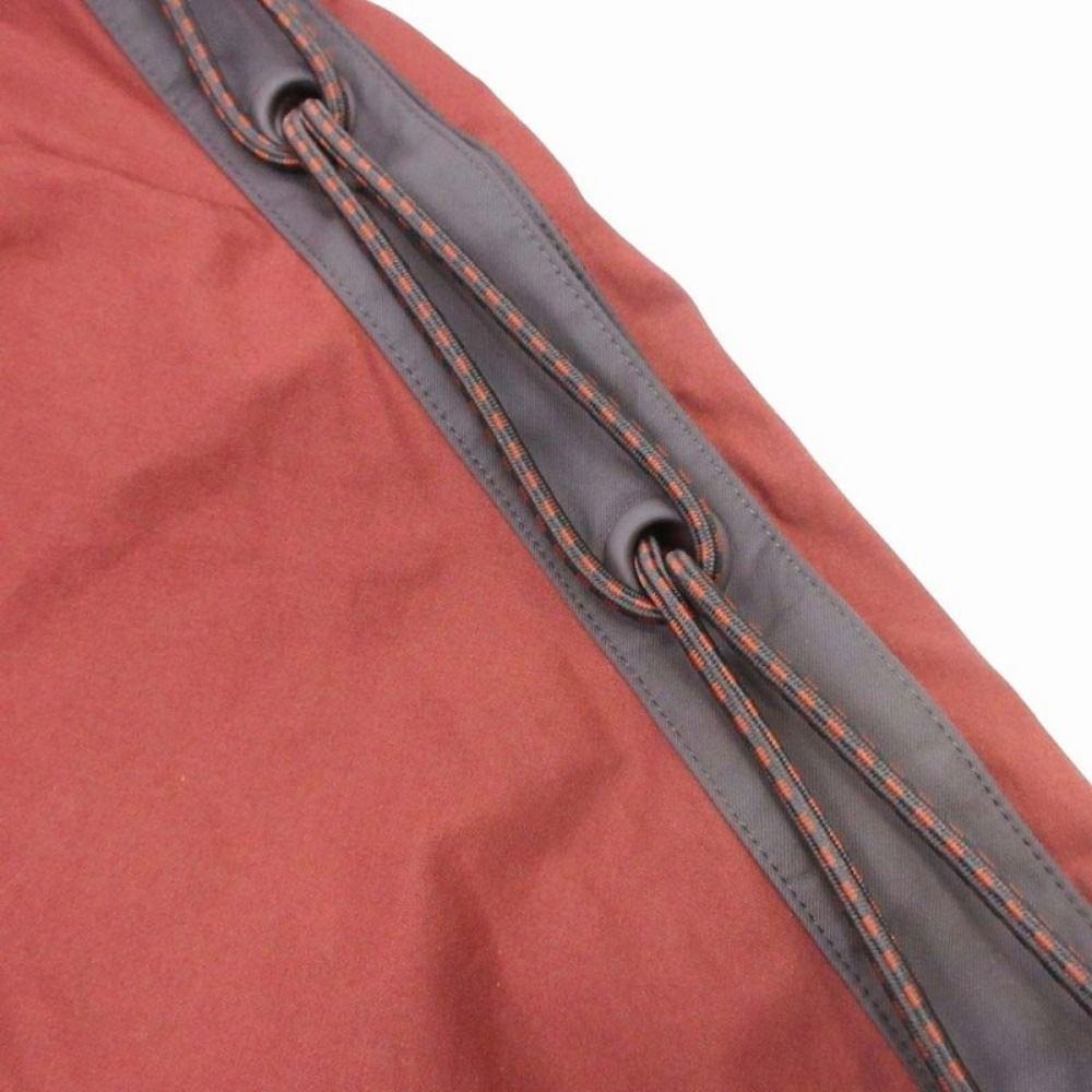 Hermes Short Jacket Outer Cropped Cotton Rave in the Desert 38 Brown