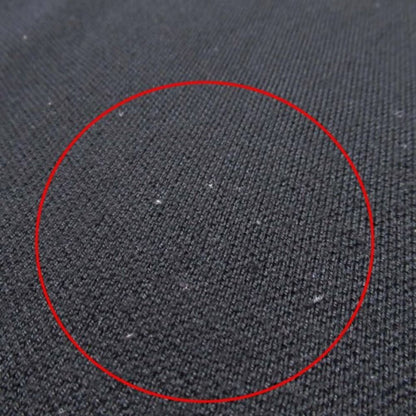 Gucci GG Logo Embroidery Short Sleeve Wool Knit Top Short Sweater S Black