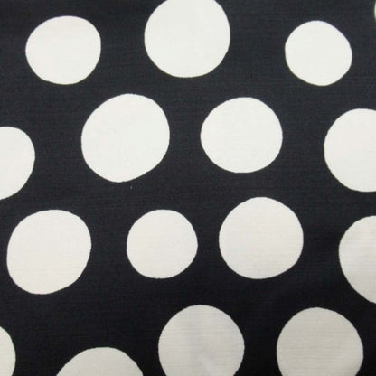 Celine Phoebe Philo Era Dot Dress Half Sleeve 34 Black Ivory