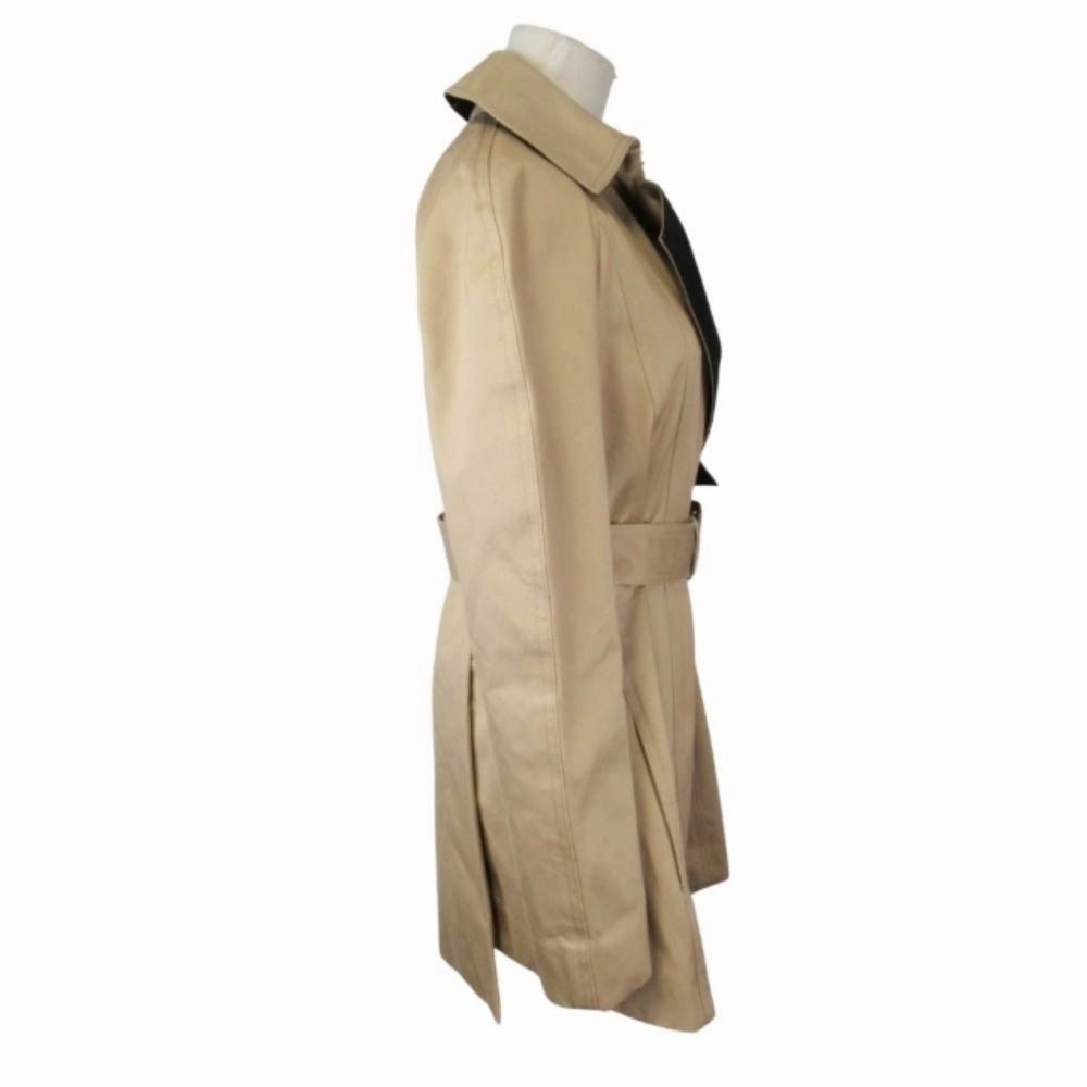Celine Phoebe Philo Era Bicolor Trench Coat Cotton Gabardine Buttonless 34