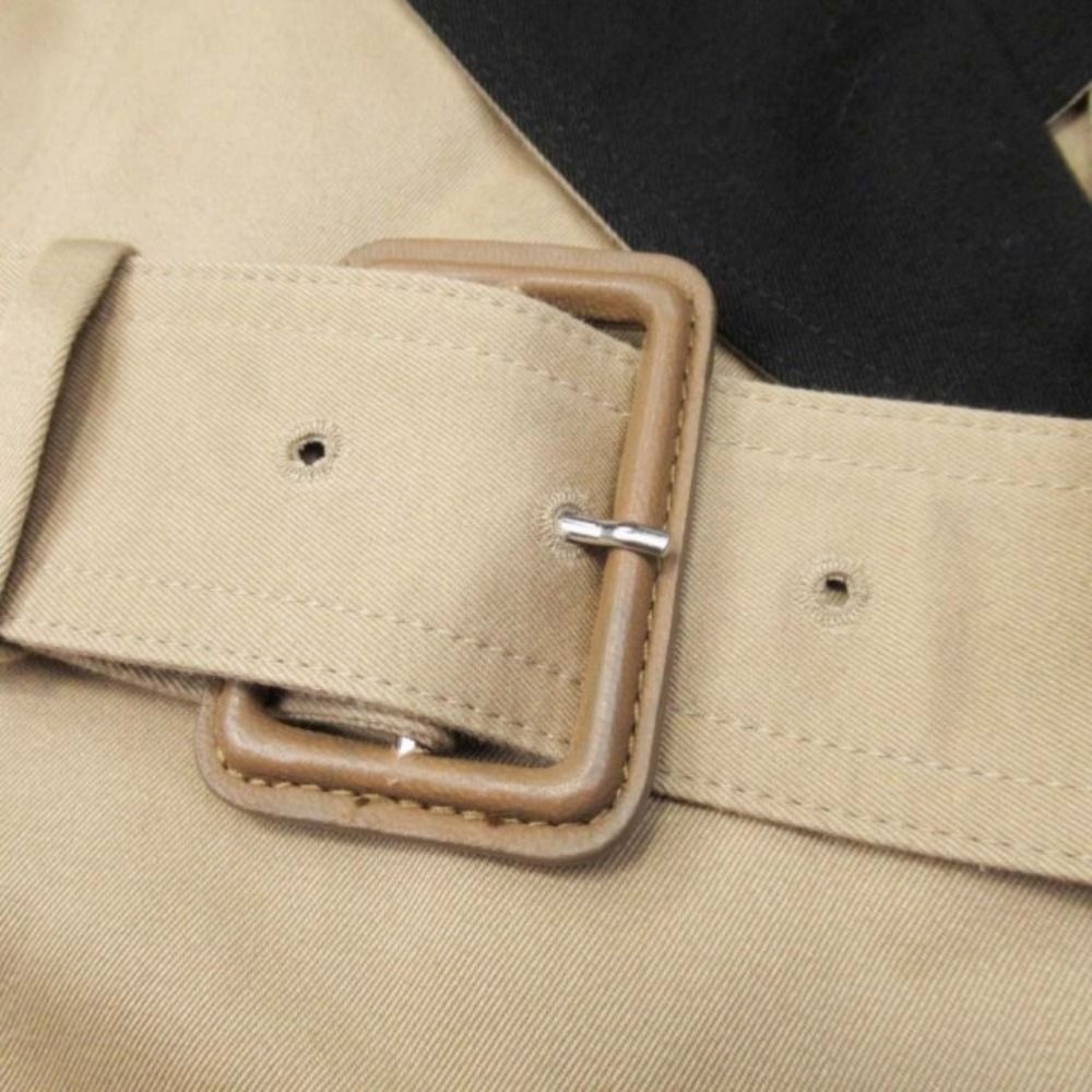 Celine Phoebe Philo Era Bicolor Trench Coat Cotton Gabardine Buttonless 34