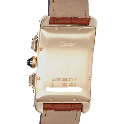 Cartier 750 Quartz Tank American Watch Large