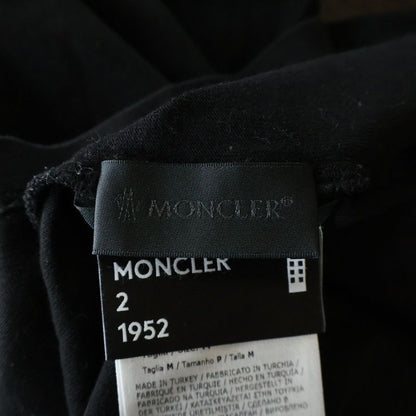 Moncler Genius Logo Patch Crew Neck Short Sleeve T-Shirt Black