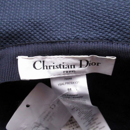 Dior Star Lucky Bucket Hat Logo 58 cm Navy