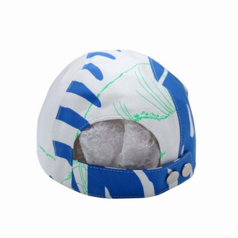 Hermes Davis Jungle Love Baseball Cap Series Button Hat 56 cm Blue